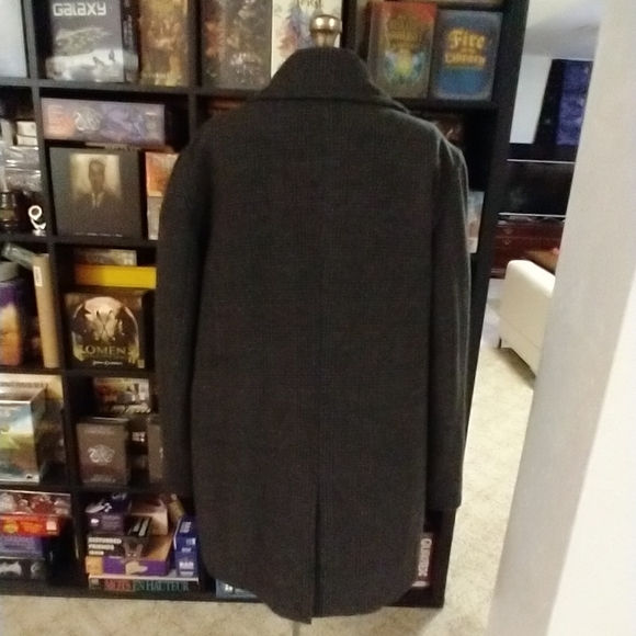 Size L boulevard pea coats thigh high men streetwear style jacket - Picture 11 of 16